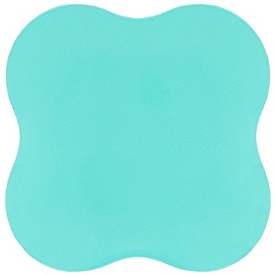 Коврик под колени для йоги Sangh Flower, 20×20 см, бирюзовый