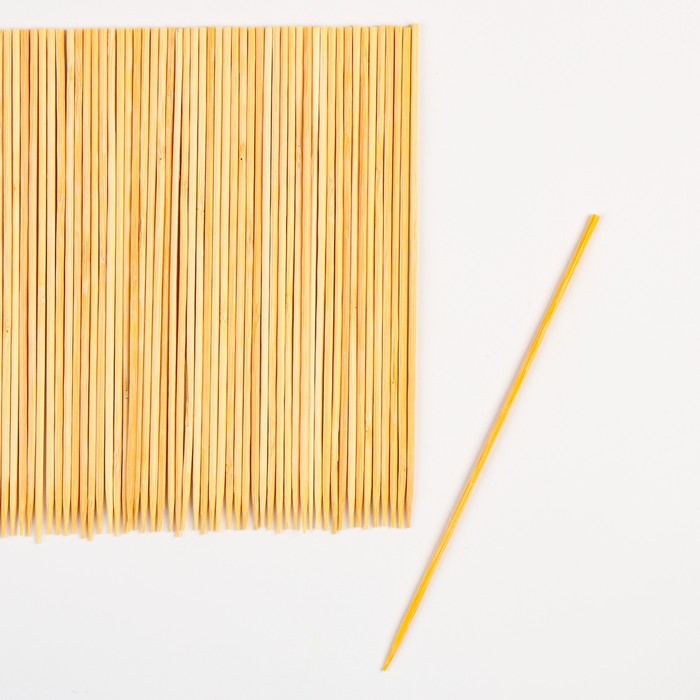 Набор деревянных палочек для декора, 100 шт., 1 × 9 × 15 см
