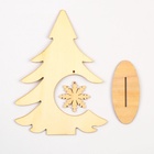Роспись по дереву «Новый год! Ёлочка», набор для творчества - Фото 5