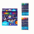 Восковые карандаши «Космос», набор 12 цветов - фото 8180601