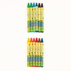 Восковые карандаши «Мир динозавров», набор 12 цветов - фото 8180605