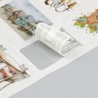 Наклейка бумага "Интерьер загородного дома" набор 6 листов 18,6х10 см - фото 7904104
