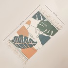 Коврик для дома SL Home Cotton, 60×90 см, молочный - Фото 3