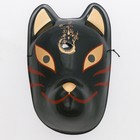Карнавальная маска "Лисица аниме", цвет чёрный - фото 320745188