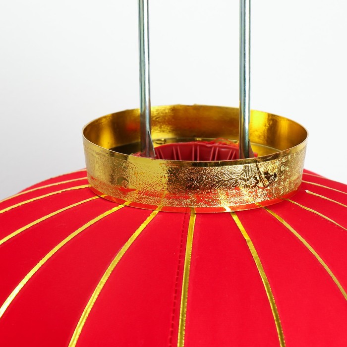 Сувенир текстиль, металл "Китайский фонарик" d=45 см