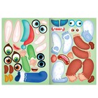 Книжка с наклейками «Новогодние мордашки», 85 наклеек - Фото 5