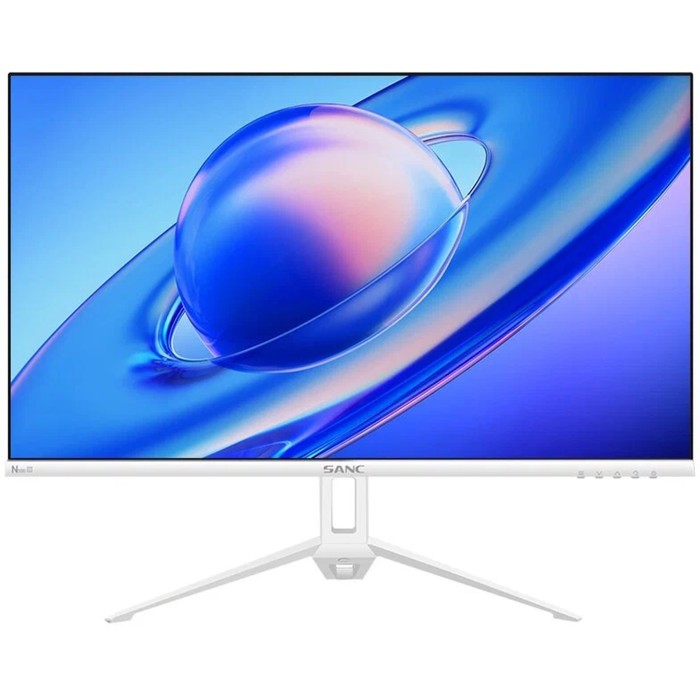 Монитор SANC M2453, 23.8", IPS, 1920×1080, 75Гц, 5 мс, D-Sub, HDMI, белый - Фото 1