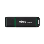 Флешка Mirex SPACER, 64 Гб ,USB2.0, чт до 25 Мб/с, зап до 15 Мб/с, чёрная 10204221 - фото 13748413