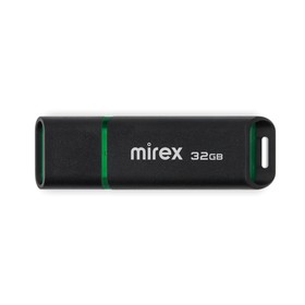 Флешка Mirex SPACER, 32 Гб ,USB3.0, чт до 100 Мб/с, зап до 40 Мб/с, чёрная