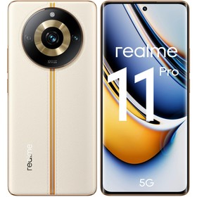 Смартфон Realme 11 Pro 5G, 6.7", 8Гб, 128Гб, 100Мп, 16Мп, 2sim, 5000мАч, бежевый