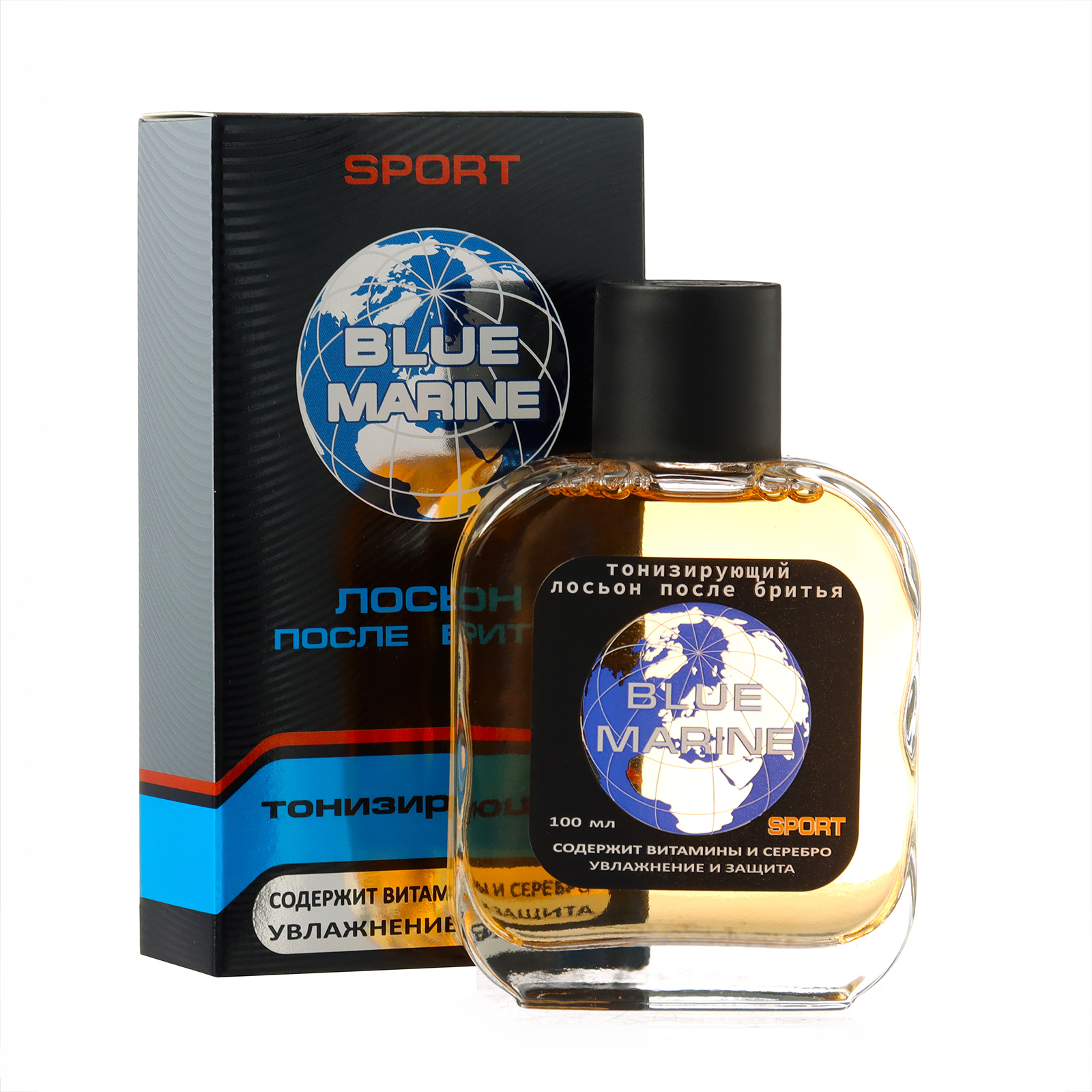 Лосьон после бритья Blue marine тонизирующий, 100 мл (10180036 ...