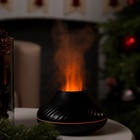 Увлажнитель воздуха Luazon HM-10, эффект пламени, 130 мл, 4.5 Вт, USB, чёрный - Фото 1