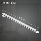 Излив для смесителя ZEIN, 3/4", прямой, нержавеющая сталь, 40 см, аэратор пластик - Фото 2