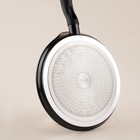 Сковорода блинная SL Home, d=24 см, h=1.6 см, кованый алюминий, антипригарное покрытие, индукция, чёрная - Фото 5