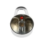 Ручка для смесителя ZEIN, под картридж 40 мм, пластик, хром - Фото 4