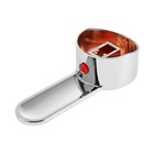 Ручка для смесителя ZEIN, под картридж 35 мм, пластик, хром - Фото 3