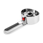 Ручка для смесителя ZEIN, под картридж 40 мм, цинк, цвет хром - Фото 3