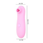 Бесконтактный вакуумно-волновой стимулятор клитора 10 режимов, розовый - Фото 2