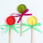 МИКС Леденец с наклейкой «Ты чудо», вкус: апельсин, 1 штука, 15 г. - фото 23318984