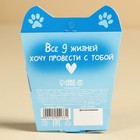 Шоколад молочный «Обнимяу тебя» в коробке с ушками, 20 г ( 4 шт. х 5 г). - Фото 3