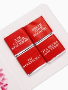 Шоколад молочный «8 марта» в открытке, 20 г (4 шт. × 5 г). - Фото 5