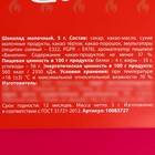 Чек-лист «Задания» с молочным шоколадом , 5 г. (18+) - фото 23350427