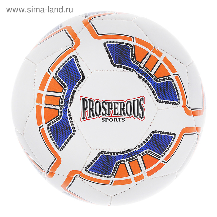 Мяч футбольный Prosperous, 32 панели, PU, 4 подслоя, машинная сшивка, размер 5 - Фото 1