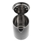 Чайник электрический Irit IR-1305, металл, 1.8 л, 1500 Вт, чёрный - Фото 5