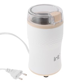Кофемолка электрическая Irit IR-5306, 200 Вт, 85 г, белая