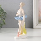 Сувенир керамика "Балерина в голубой юбке" 6х7х16 см - Фото 5