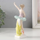 Сувенир керамика "Балерина в зеленой юбке" 9х5,4х17 см - фото 7885186