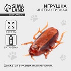 Интерактивная игрушка для кошек «Таракан» - Фото 1