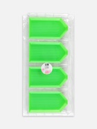 Органайзер-ванночка для бисера и страз, 4.8×9 см, 4 шт. на подставке, зелёный, прозрачный - Фото 7