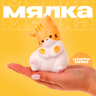 Сквиш игрушка - антистресс «Толстый котик», МИКС - Фото 1