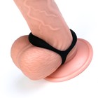 Эрекционное кольцо, софт-силикон, d=32 мм, черный - Фото 5