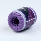 Мастурбатор сквозной Оки-Чпоки Through HARD, силикон, фиолетовый - Фото 2
