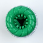 Мастурбатор сквозной Оки-Чпоки Through NORMAL, силикон, зеленый - Фото 3
