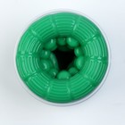 Мастурбатор сквозной Оки-Чпоки Through NORMAL, силикон, зеленый - Фото 4