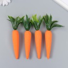 Декор пасхальный "Морковки" набор 4 шт 12 см 2х2х13,5 см - Фото 1