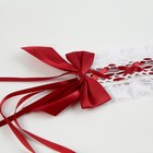 Карнавальная повязка «Лолита», цвет красный с белой тесьмой - Фото 5