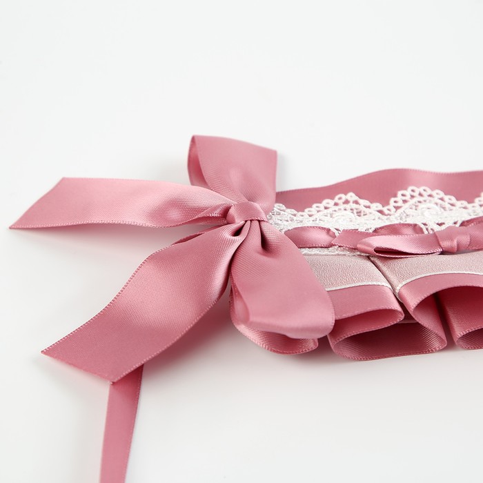 Карнавальная повязка «Лолита», цвет розовый - фото 1906499418