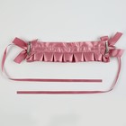 Карнавальная повязка «Лолита», цвет розовый - Фото 5