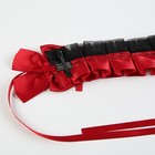 Карнавальная повязка «Лолита», цвет красный с чёрным кружевом - Фото 6