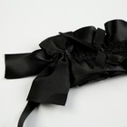 Карнавальная повязка «Лолита», цвет чёрный - Фото 4