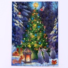 Пазл деревянный фигурный на новый год «Ночная сказка», 145 элементов - Фото 2