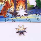 Пазл деревянный фигурный на новый год «Ночная сказка», 145 элементов - Фото 3