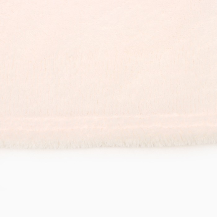 Плед с рукавами Этель цв.молочный 150*200 см,100% п/э, корал-флис 220 гр/м2 - фото 1907945843