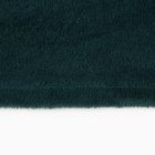 Плед с рукавами «Этель», 150×200 см, корал-флис, изумрудный - Фото 3