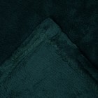 Плед с рукавами «Этель», 150×200 см, корал-флис, изумрудный - Фото 5