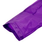 Дождевик детский со светоотражающими наклейками, рост 120-160см, фиолетовый - Фото 4